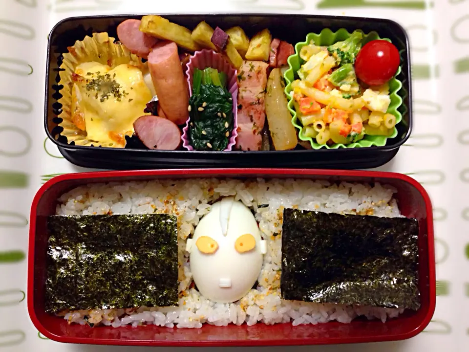 Snapdishの料理写真:ウルトラマン弁当|ぐっちさん