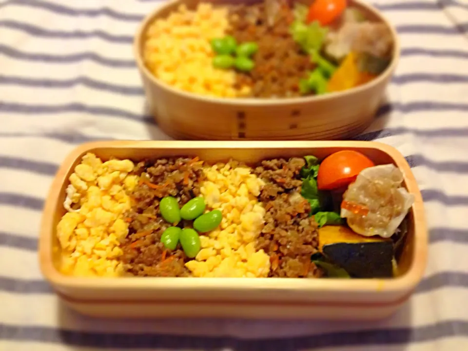 1月15日 二色丼のお弁当|かとっちみゆさん