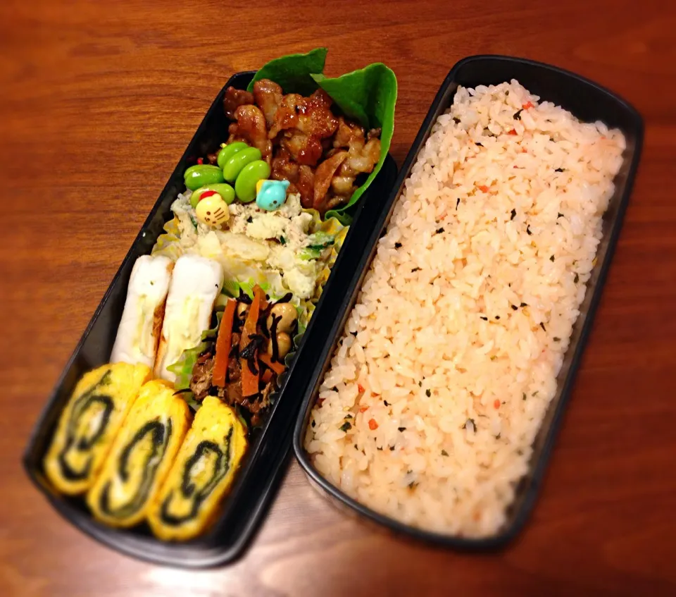 Snapdishの料理写真:旦那様のお弁当♪|りえこさん