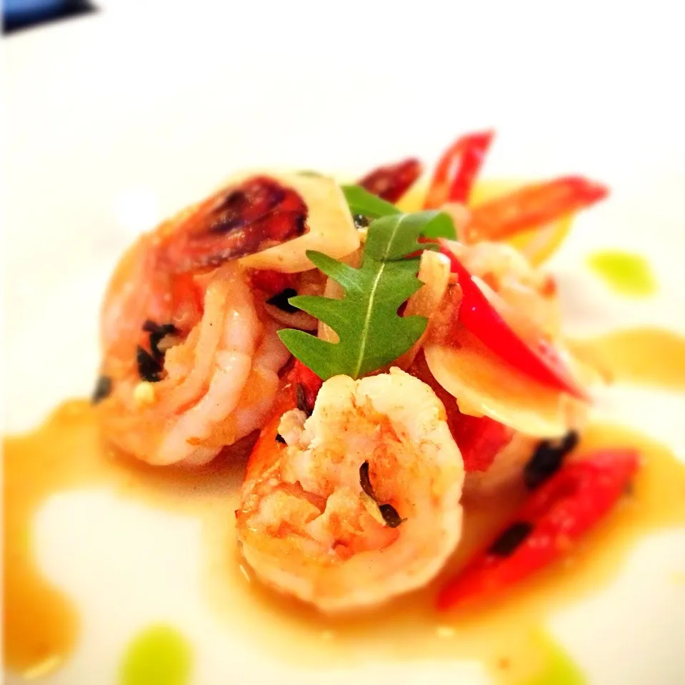 Hualien Local Shrimp Salad|Sam: photos by iPhoneさん