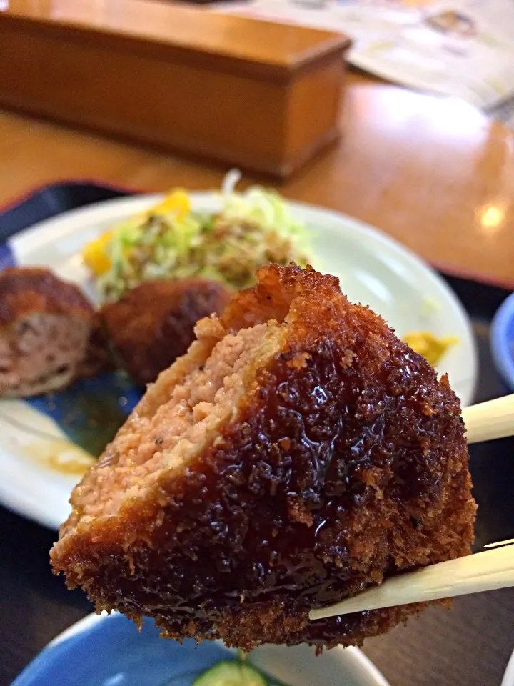 メンチカツ定食|ダンディ☆和田さん