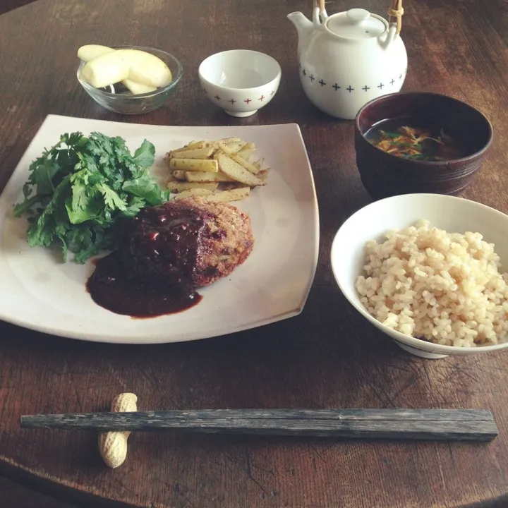 “ お楽しみ 定食 ”|おたんこ食堂  d□~°さん