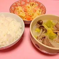 Snapdishの料理写真:白菜と豚肉のクリーム煮|まよさん