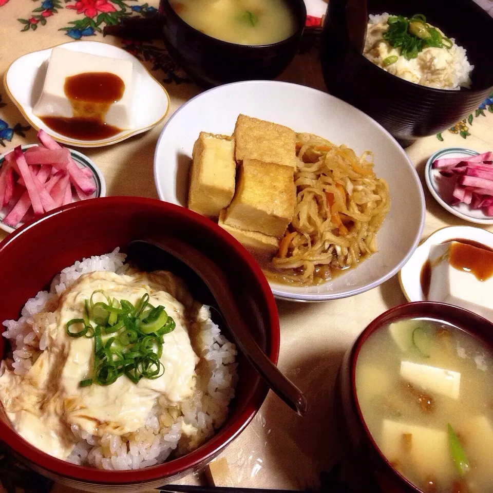 汲み上げ湯葉丼。|naouさん