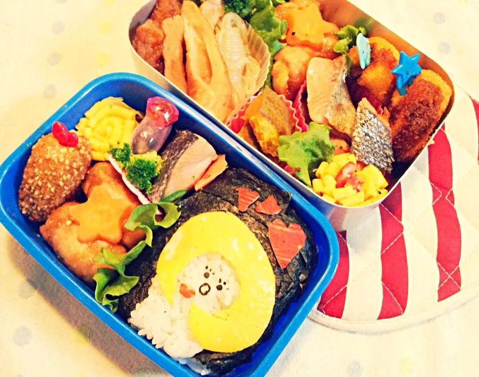 Snapdishの料理写真:ハッチポチステーション ダイアのお弁当|kysbooさん