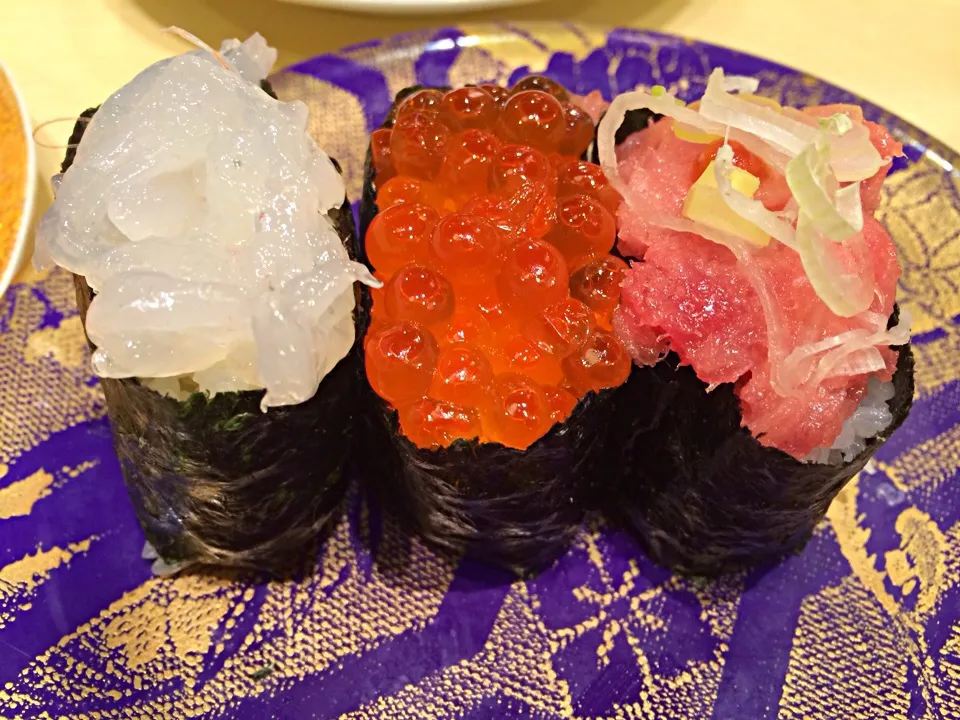 Sushi trio plate|Ong Sor Fernさん