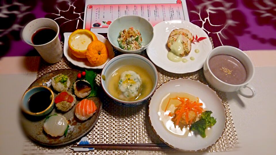 体や肌へのアプローチを考えたコースの和食料理です 献立はポイントを見てください Miki Shimizu Snapdish スナップディッシュ Id Sr0kpa