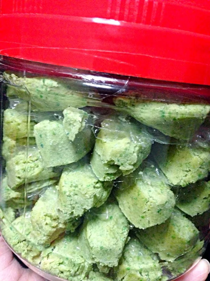 green peas cookies in a bottle|hweeyhさん