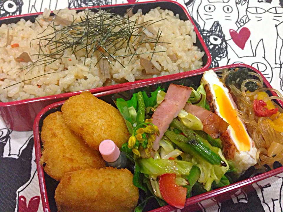 Snapdishの料理写真:1月16日 娘だけ弁当|sakuramochiさん