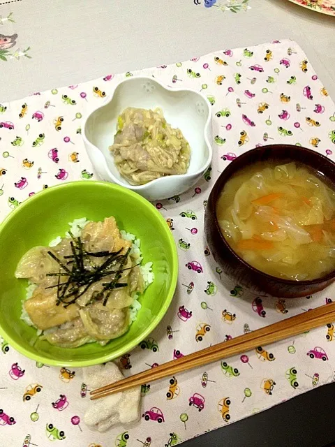 高野豆腐のトロロ親子丼風☆vegan|みよこさん