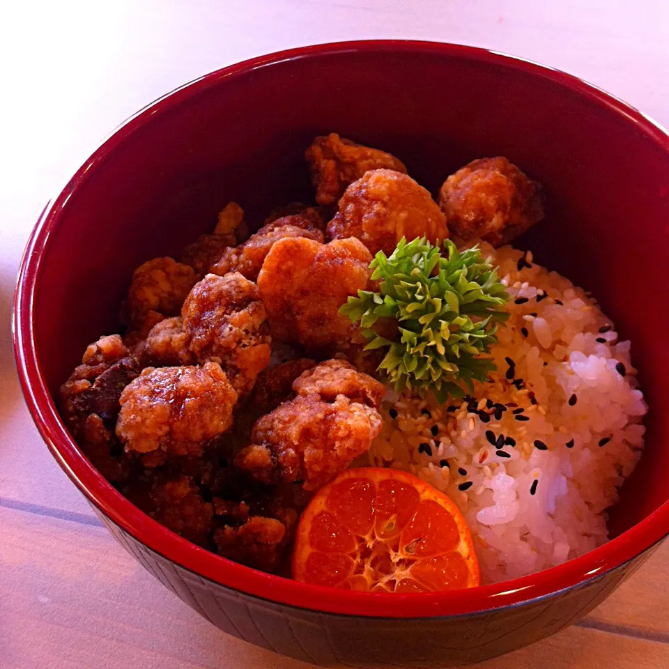 ✨唐揚げ丼 ✨🍴|☆クモミン★♪さん