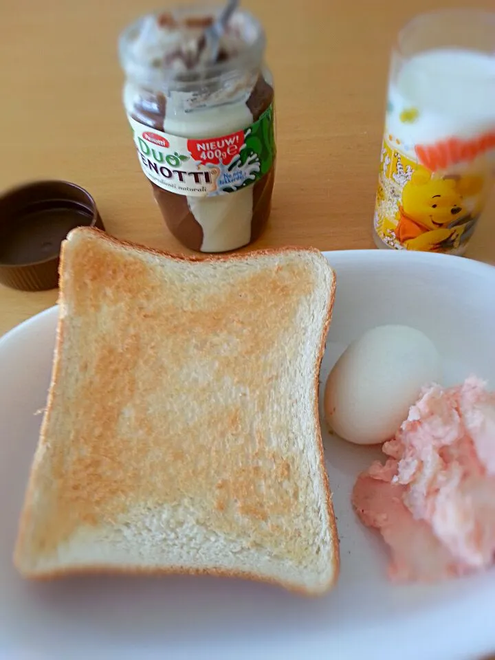 一人お家ランチ  トースト|ひじきさん