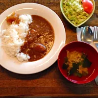 Snapdishの料理写真:カレーセット|dochimunyさん