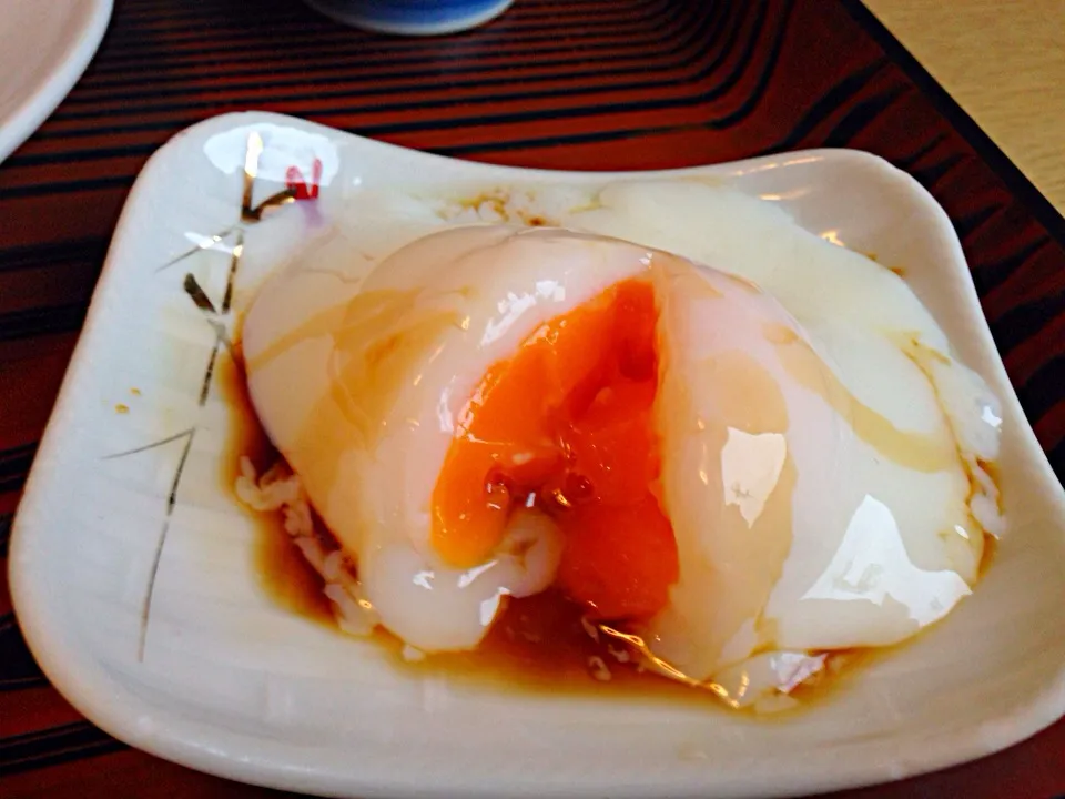 温泉玉子 Onsen Tamago (Soft Boiled Egg)|Funky Chefさん