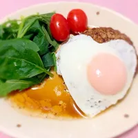 ヘルシー豆腐ハンバーグ|みかちゅうさん