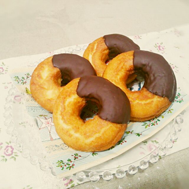 チョコがけドーナツ ねこみるく Snapdish スナップディッシュ Id 4qmrka