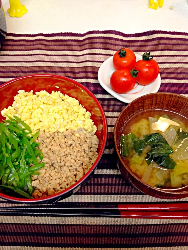 三色丼♡妊婦ごはん|♡♡♡ルン♡♡♡さん