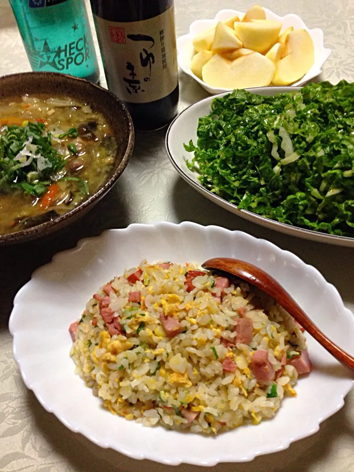 Snapdishの料理写真:今日の晩御飯|いっしーさん