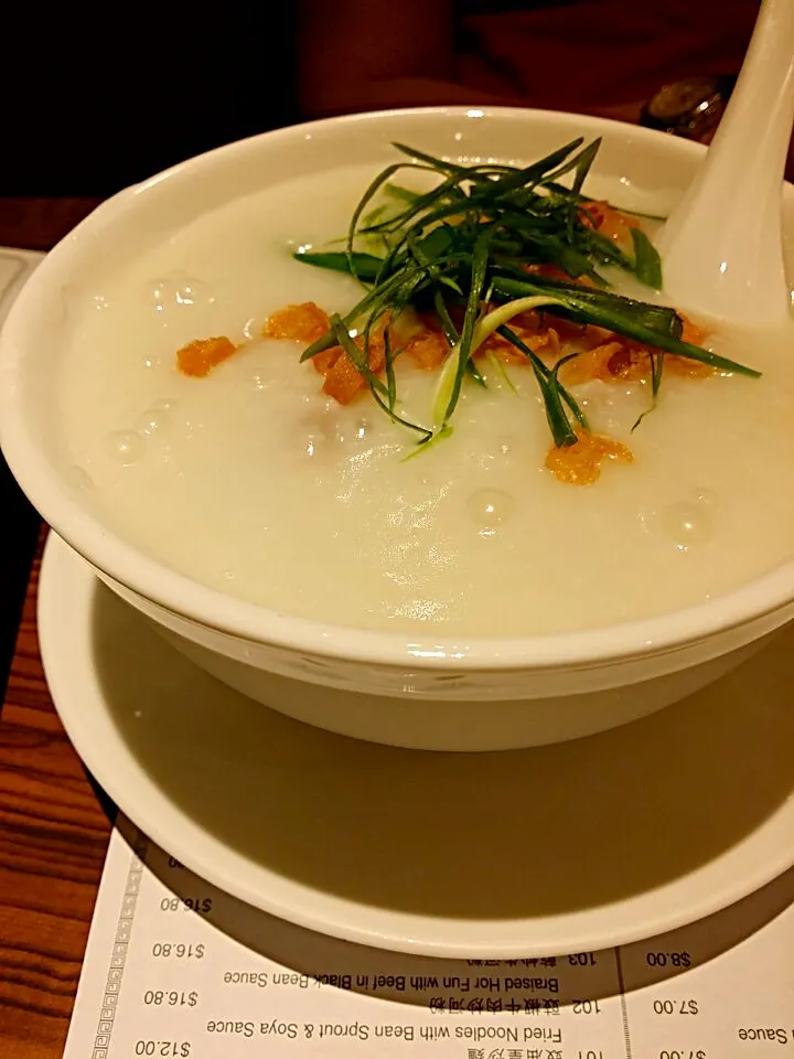 Shredded Pork & Century Egg Porridge|Estella Lahさん