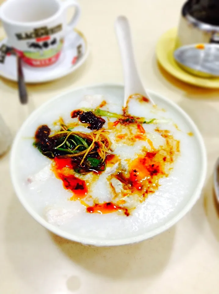 Chicken and Fish Congee|kristen hawleyさん