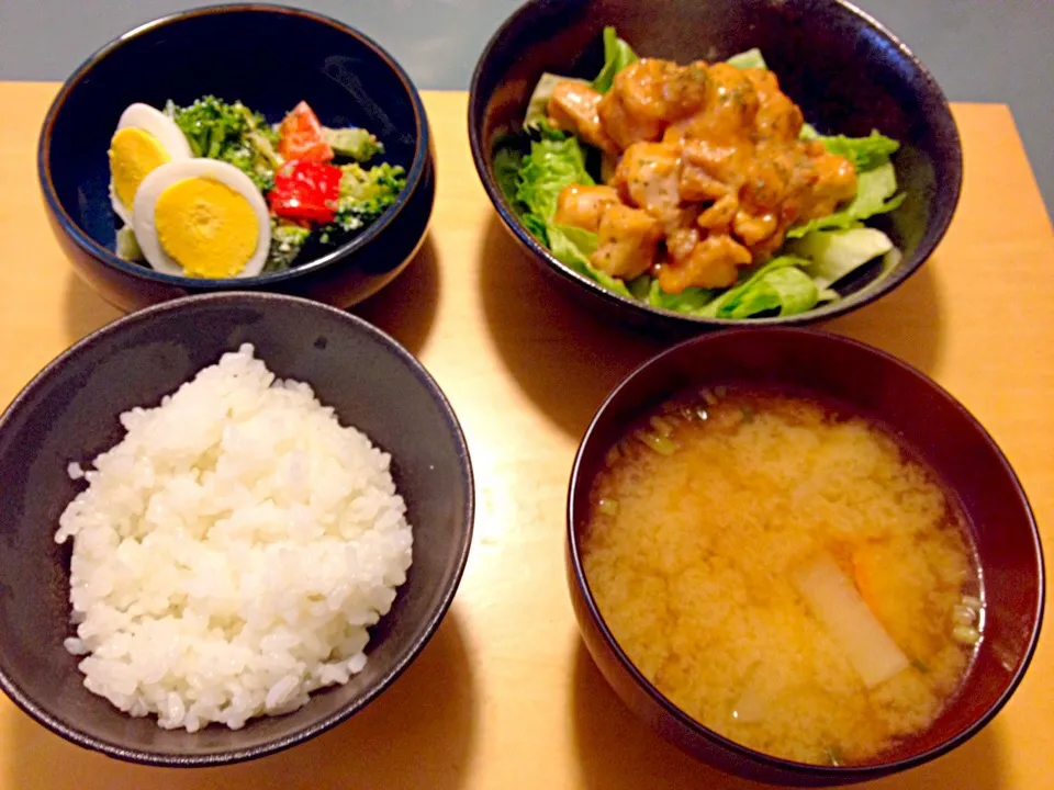 さくちんさんの料理 簡単 鶏胸肉の味噌マヨ焼き🎶|nyancoさん