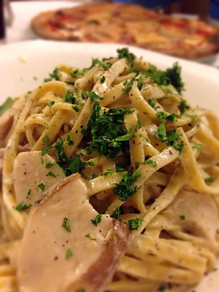 Tagliolini ai funghi porcini🍄🍄|Sara Derudiさん