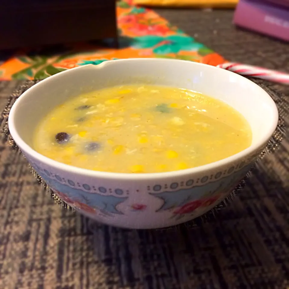 Corn and egg soup|Irene Hoさん