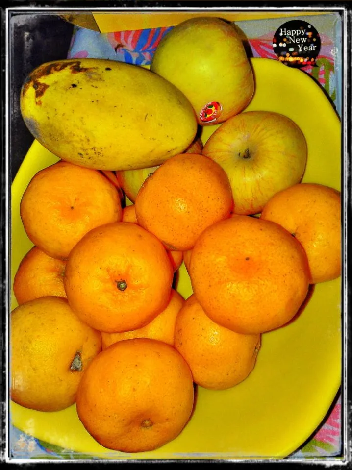 mango and orange fruits|Lovely B. Bustamanteさん