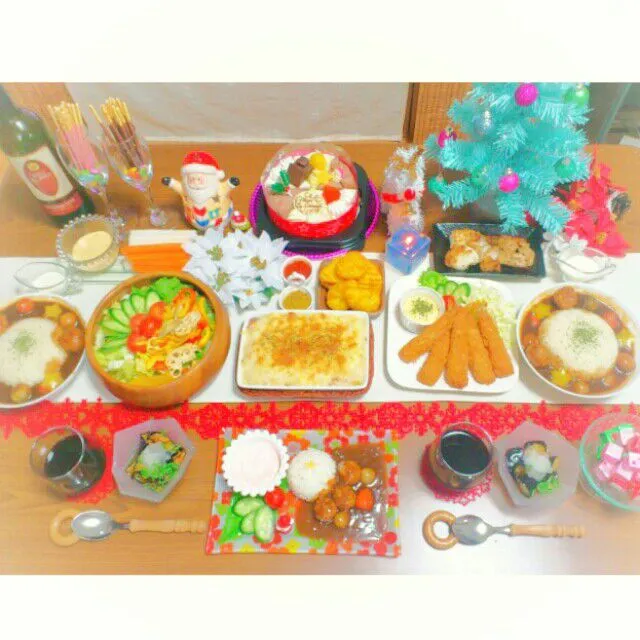 🎄2013.CHRISTMAS DINNER🎄|陽菜ママさん