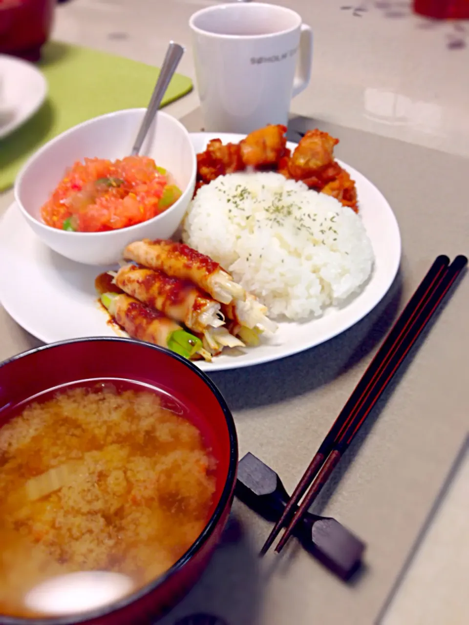 Snapdishの料理写真:肉肉ランチ|maoさん