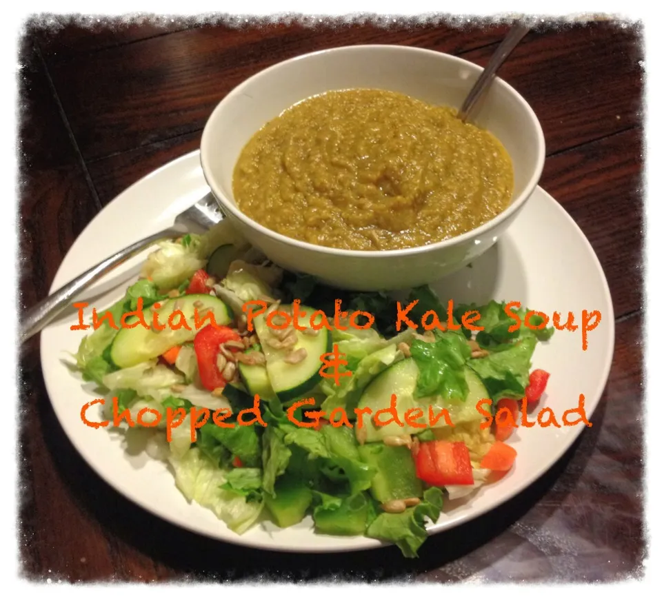 Snapdishの料理写真:Indian Potato Kale Soup|Shannon Owensさん