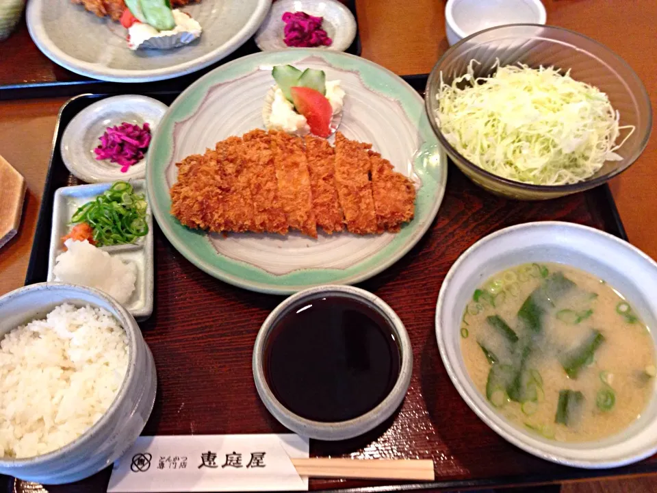 みぞれとんかつ定食|ゆうこさん