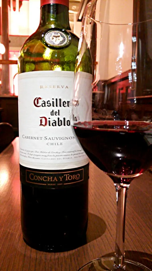 Casillero del Diablo, Vino de Chileー～o(^o^)o|quitaさん