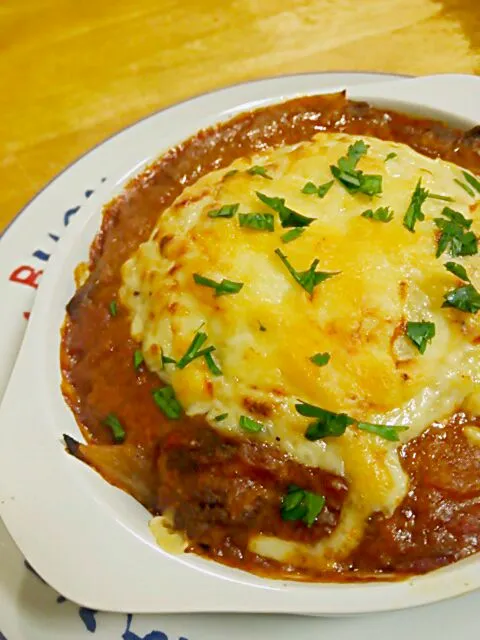 ドリア 牛タントマトカレーとモルネーのコンビネーション|徳之島トトロンヌさん