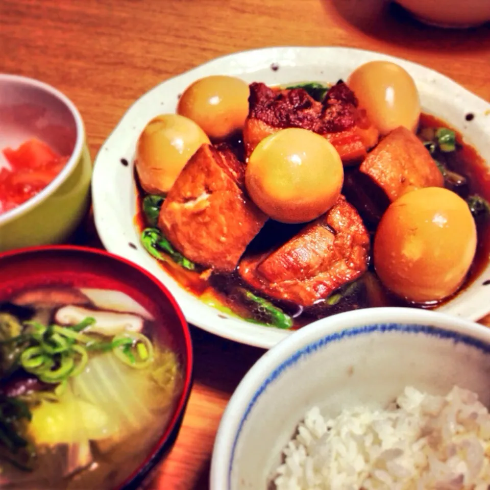 レンジ圧力鍋で豚の角煮|うたまるさん