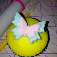 Vanilla Butterfly Cupcake|cookfussさん