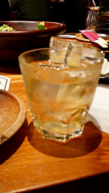 Collagen Umeshu on the rocks|Yvonne Limさん