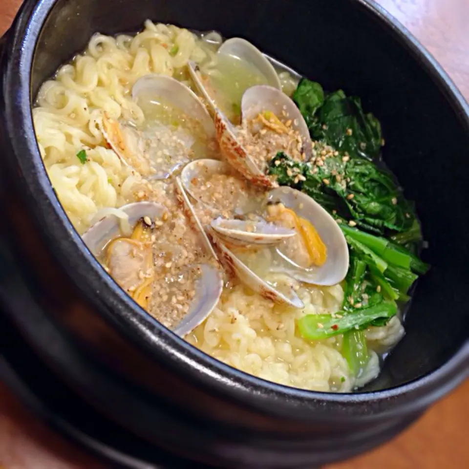 あさりラーメン|ぐるぐるさん