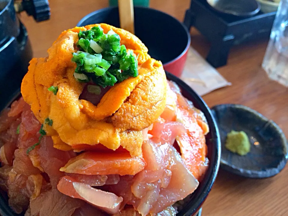 Snapdishの料理写真:うに漬どん|よしかずさん