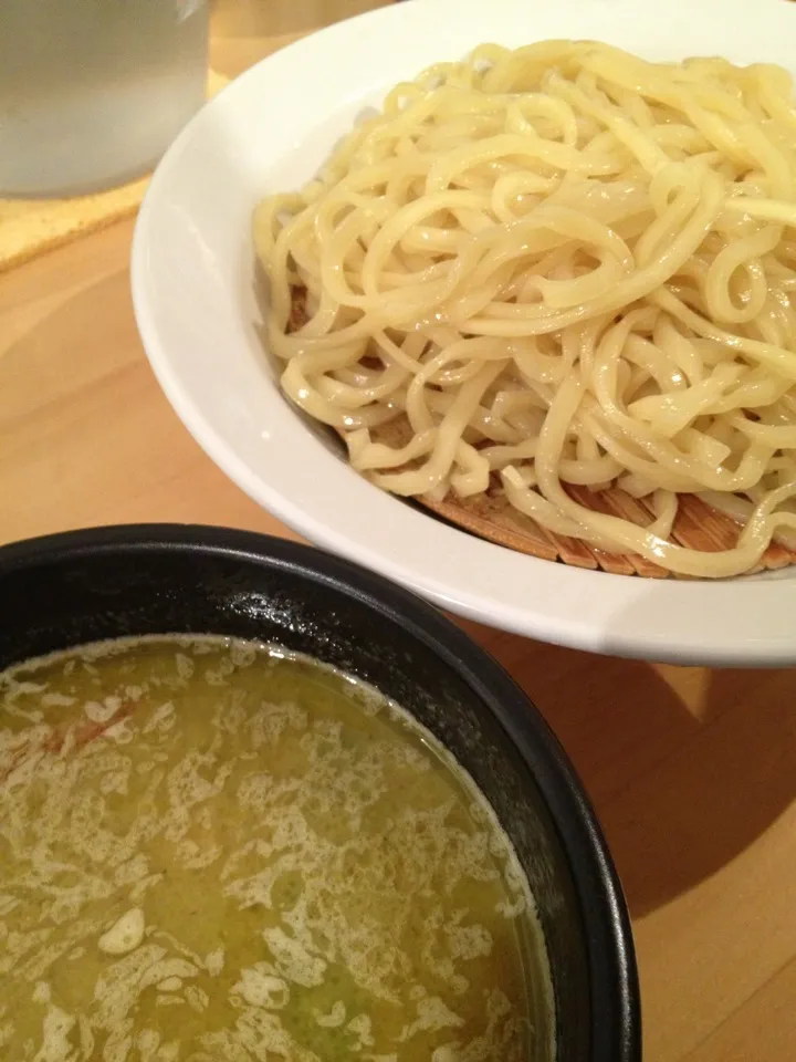 Snapdishの料理写真:グリーンカレーつけ麺|おてんき小僧さん