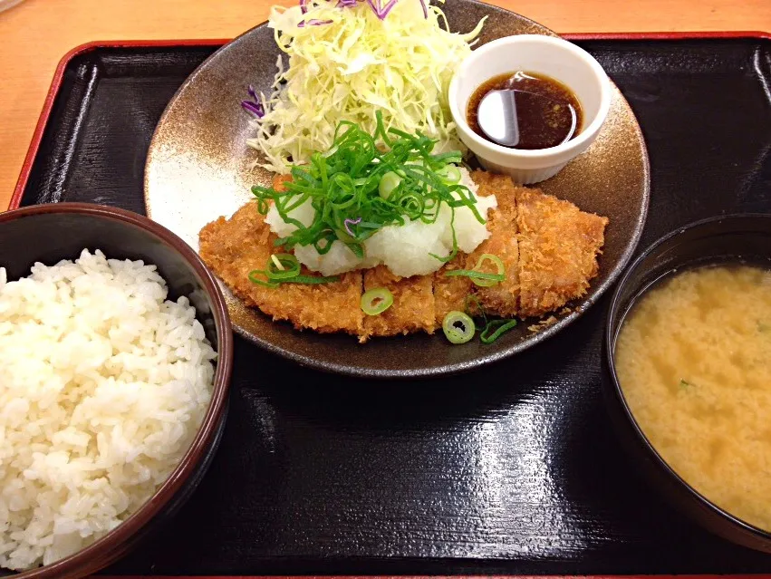 おろしかつ定食♡|みさとさん