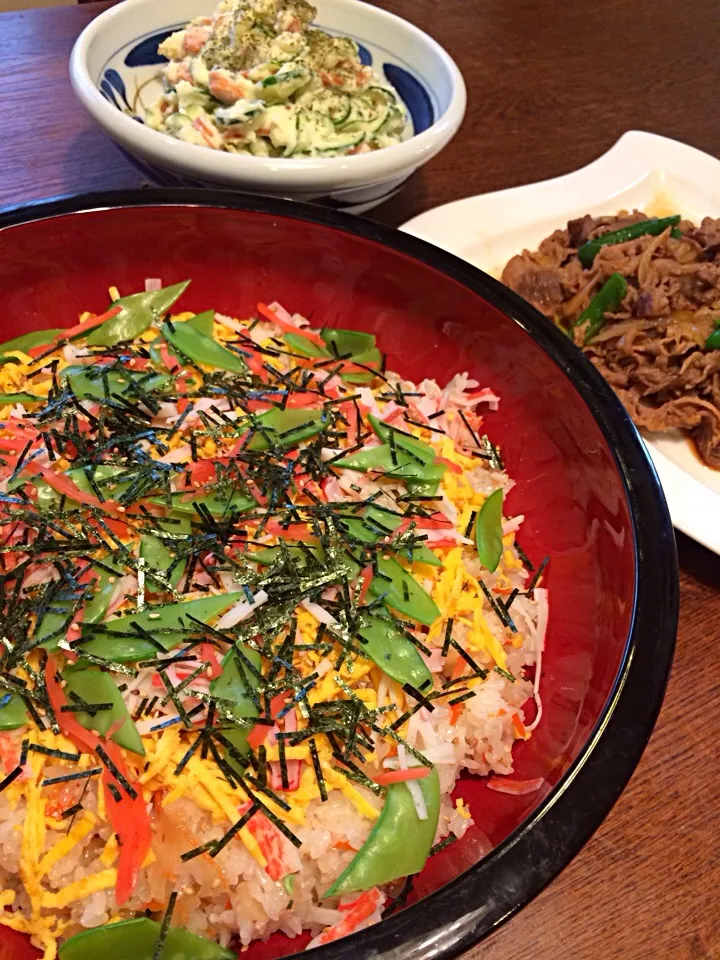 留守番男子たちの晩ご飯完成✨|ありさん