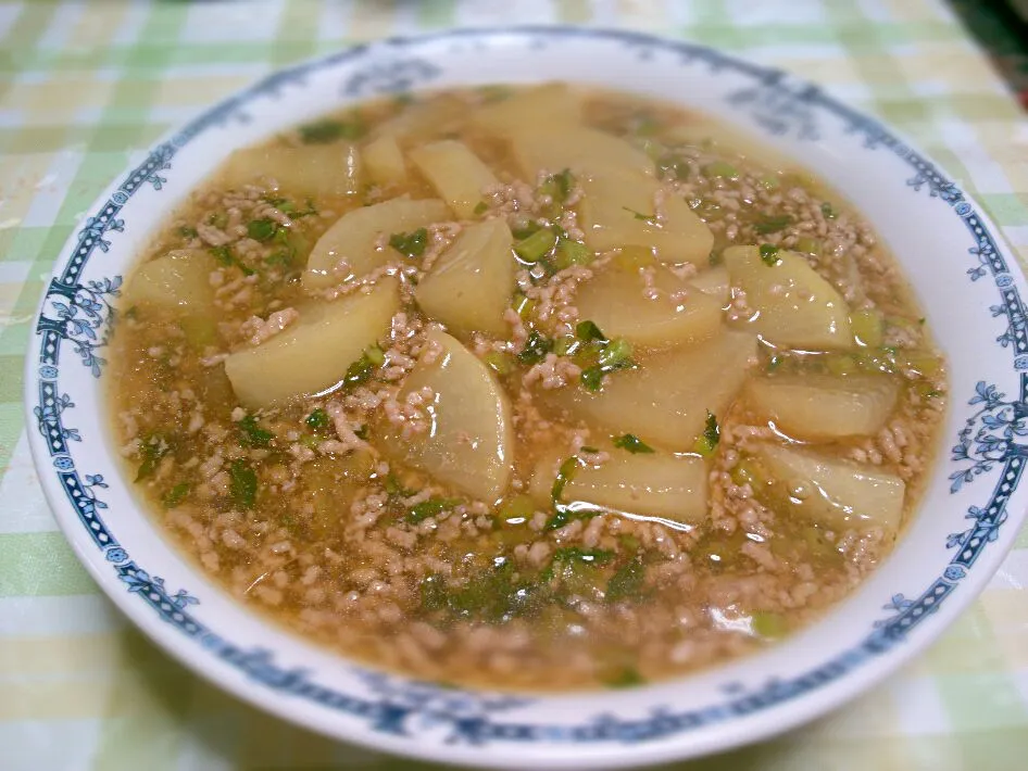 大根と豚ひきのそぼろ煮|きくさん