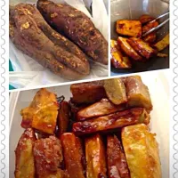 Snapdishの料理写真:Daigaku Imo ( sweet sugar fry potato) 😊|Luvy Lumanas Saitoさん