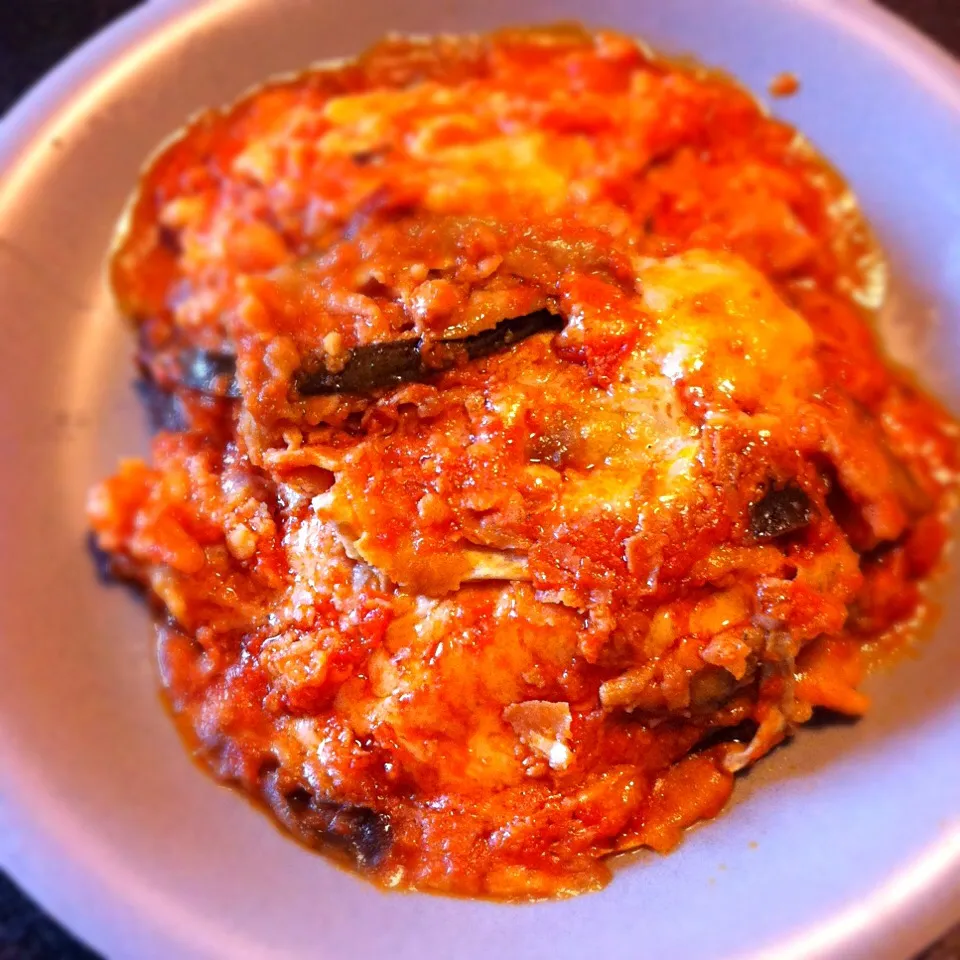 Vegetarian eggplant parmigiana|Stefan Labuschagneさん