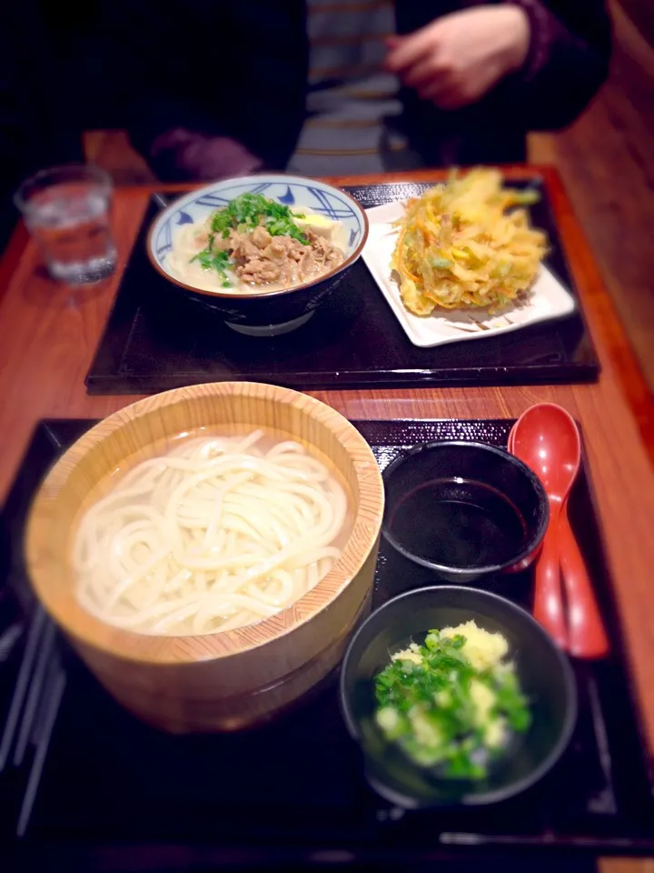 豚骨&釜揚げうどん|mmさん