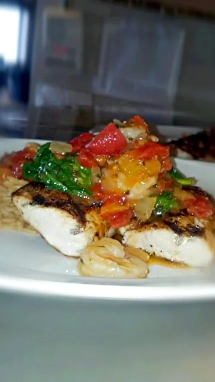 lime mahi w shrimp|matt hatchewさん