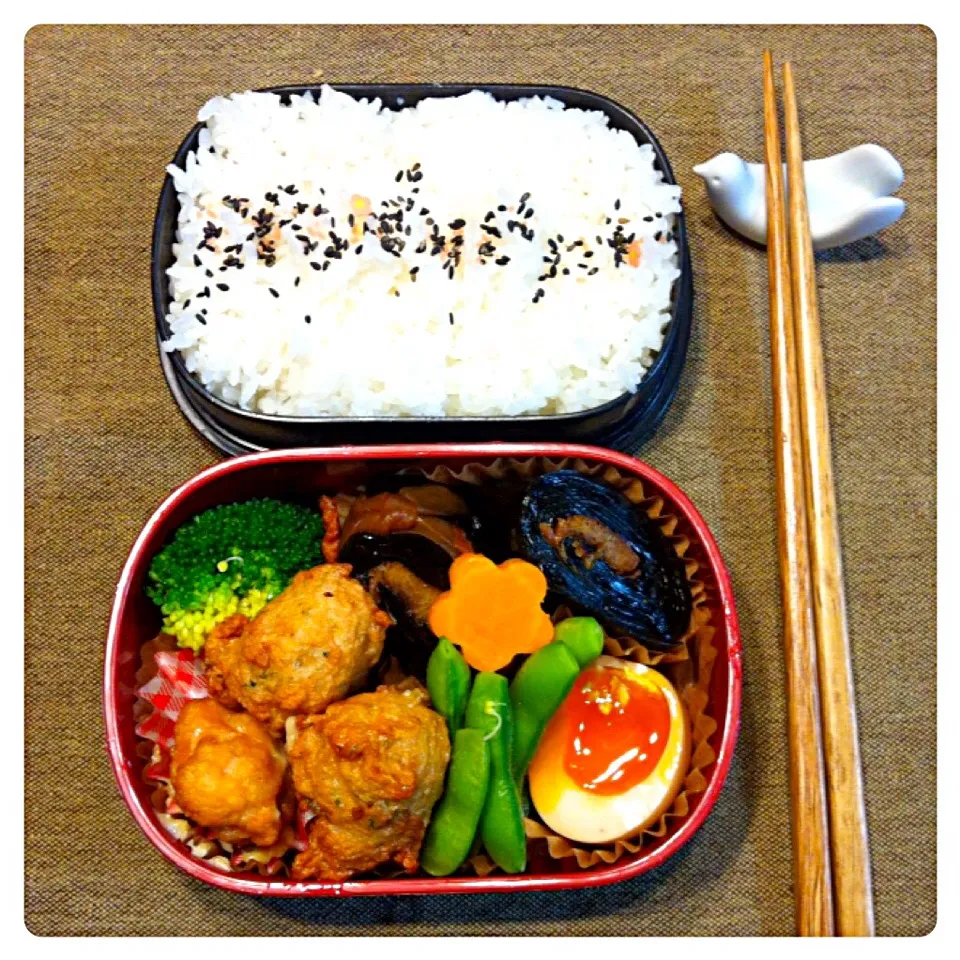 Snapdishの料理写真:パパ弁当|さとみ (satomi_foodart)さん