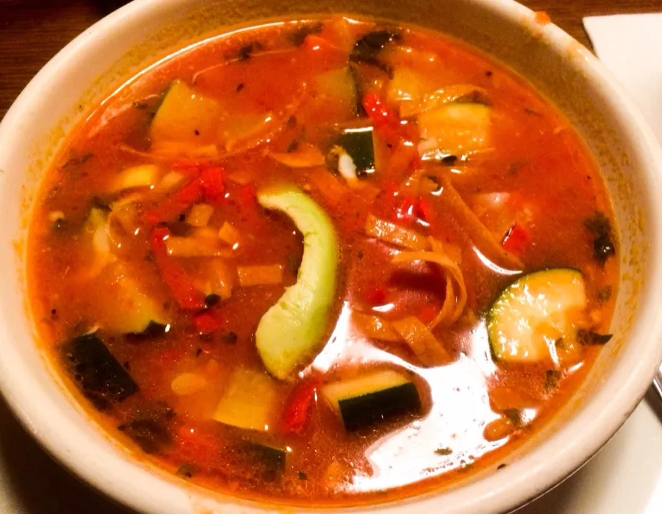 Snapdishの料理写真:Chicken Tortilla Soup from El Torito|sooprcoolchicaさん