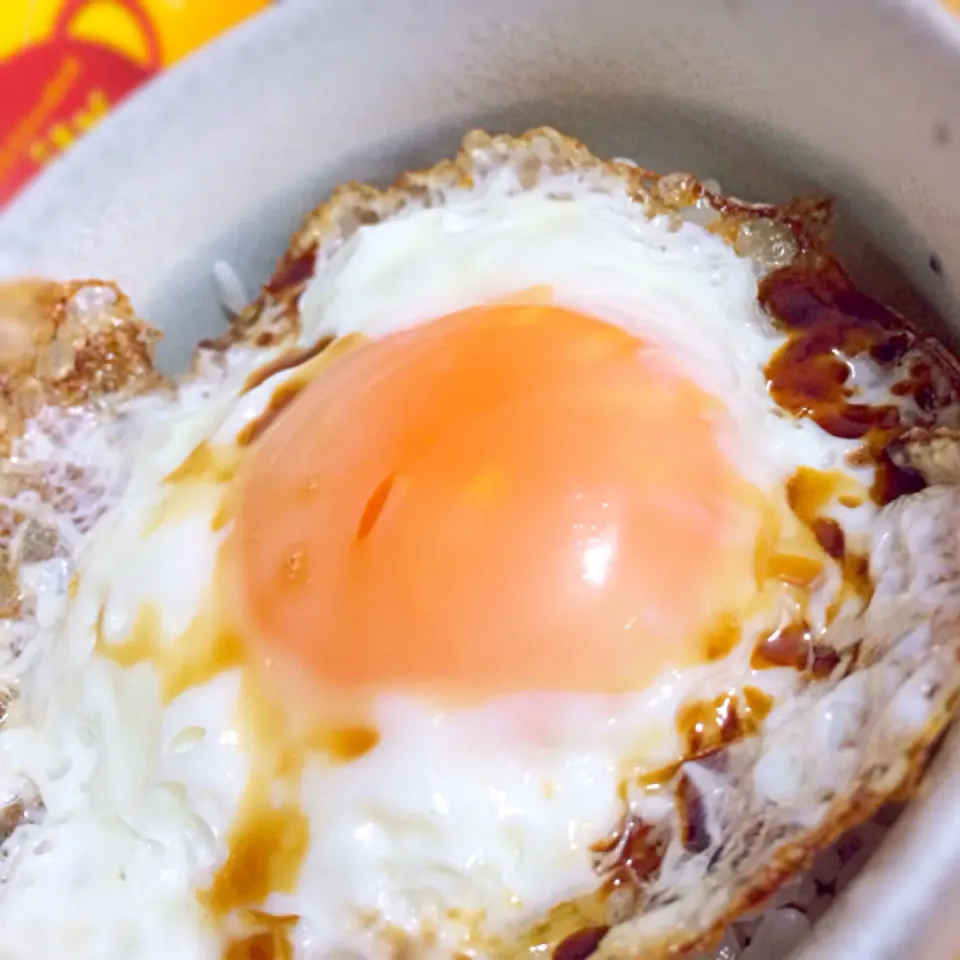 目玉焼きご飯|ひなたさん